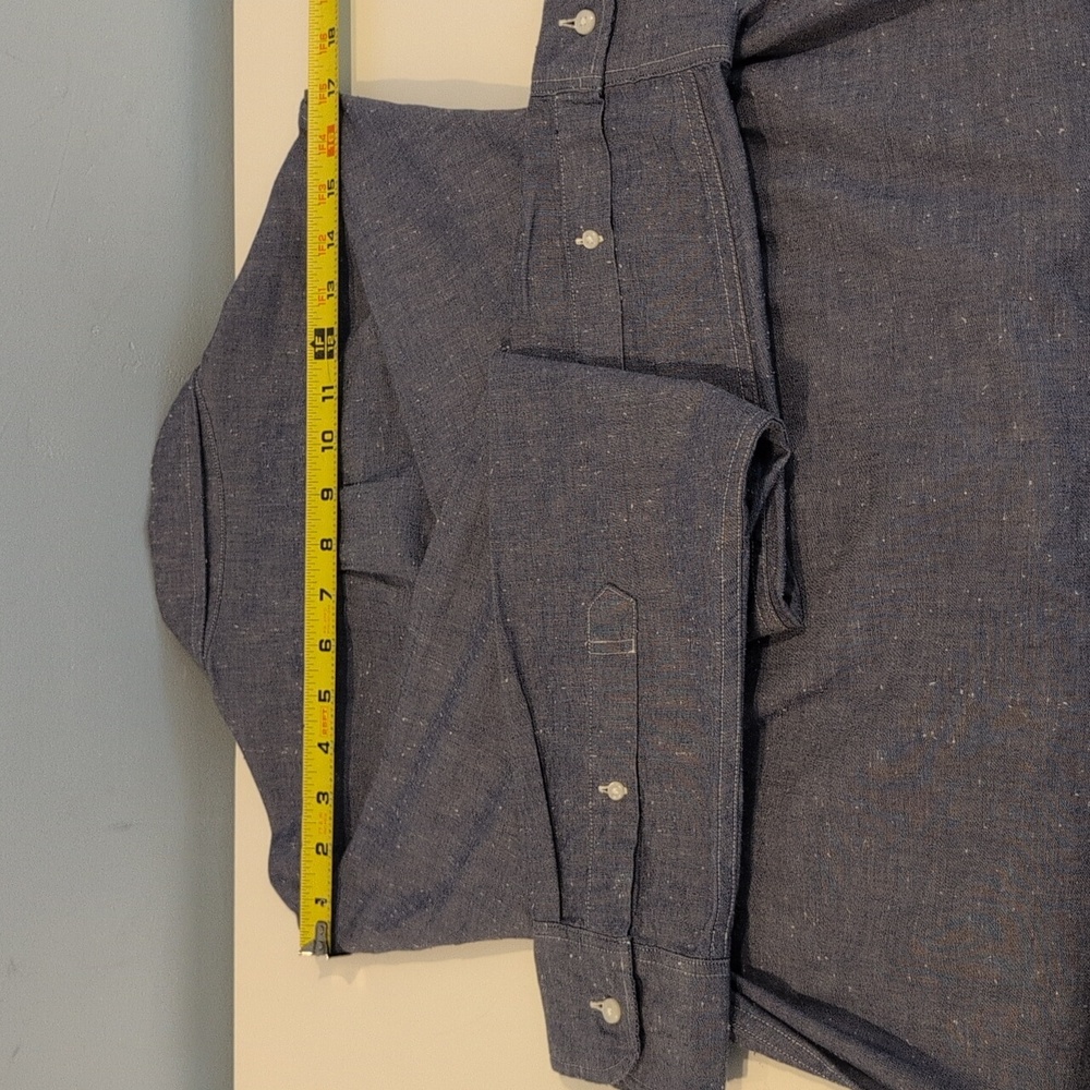 J. Crew Men's Small Slim Fit 100% Cotton Long Sleeve Button Down Style #L9596 - Picture 15 of 15